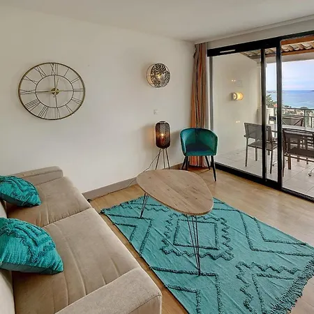 Immogroom - 2 Sea View - Renovated - Pool - Terrace - Parking - Ac Lejlighed *